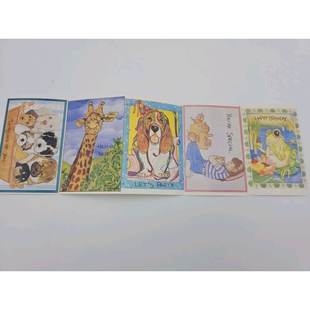 Vintage Birthday Postcard by Mary Badenhop Pipsqueak 5 Cards